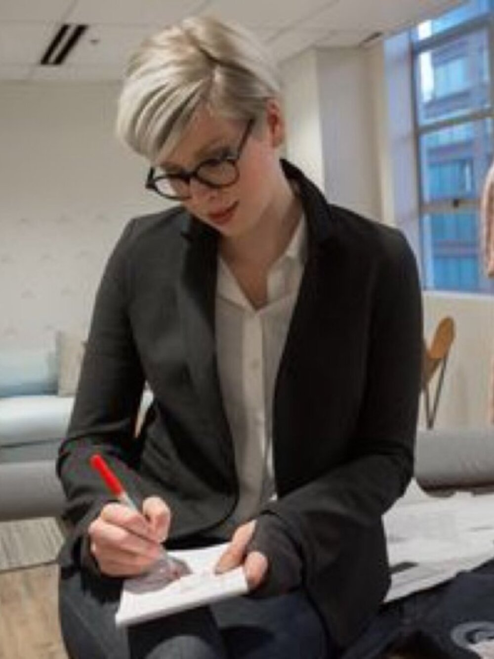 Betabrand Active Blazer with Thumbholes-Size 2X